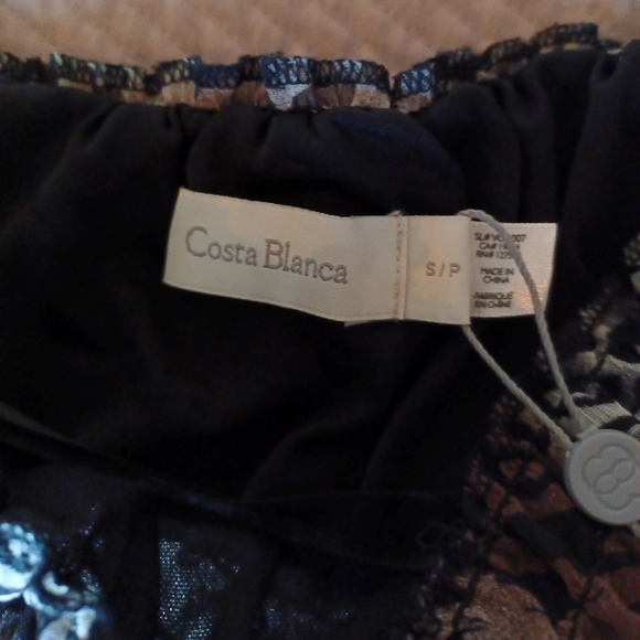 NWT | Costa Blanca | Leopard Print Flowy Maxi Dress | Size S - Picture 3 of 6